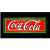 Image 1 : Coca Cola Embossed Tin Sign