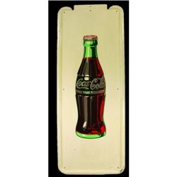1950 Coca Cola Vertical Pilaster Sign