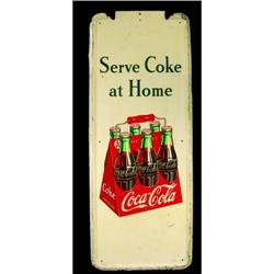 1947 Coca Cola Vertical Pilaster Sign