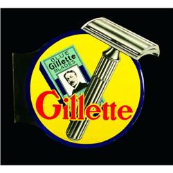 Gillette Blue Blades Porcelain Sign