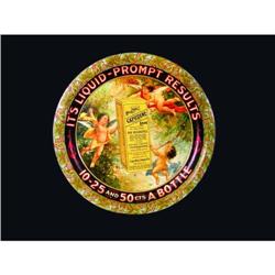 Tin Serving Tray for Hicks Capudine