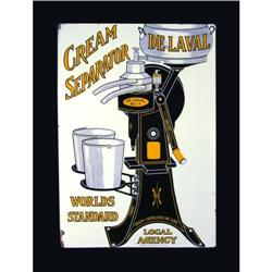 Rare De Laval Porcelain Flange Sign