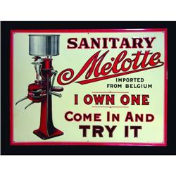 Rare Melotte Cream Separator Tin Sign