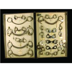Display Box of over 18 Handcuffs