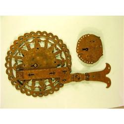 Lot of two 18th Century Door Locks