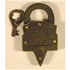 Image 2 : Keen Kutter Padlock Santa Fe Railway