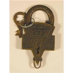 Keen Kutter Padlock Santa Fe Railway