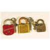 Three Winchester Padlocks