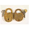 2 Southern Pacific Railroad Padlocks