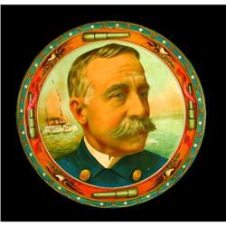 Two Military Tin Serving Trays