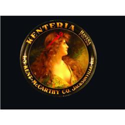 Kenteria Havana Cigars Tin Serving Tray