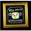 Image 1 : Wide-Awake Cigars Reverse Glass Sign