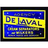 Image 1 : De Laval Cream Porcelain Sign