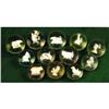 Image 1 : Lot of 12 Clear Animal Marbles