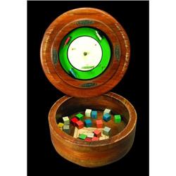 Horse Race Wood Bowl