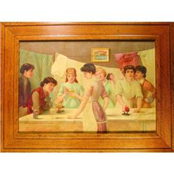 Kingsford Starch Paper Sign