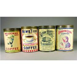 Four Country Store 1 lb. Coffee Tins