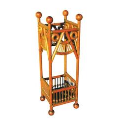 Oak Stick and Ball Umbrella Stand