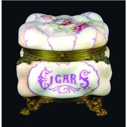 Wavecrest Large Footed Cigar Box