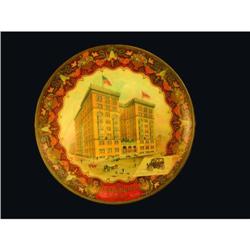 Rare Lenox Hotel Tin Charger
