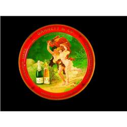 Garrett, American Wines Tin Serving Tray