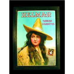 Helmar Turkish Cigarettes Paper Sign