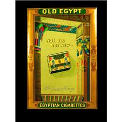 Old Egypt Egyptian Cigarettes Tin Sign
