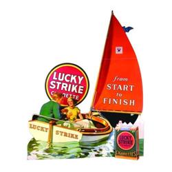 Lucky Strike Store Window Display