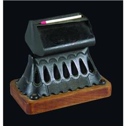 Cast Iron Tin Mechanical Match Dispenser