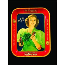 Dr. Pepper Tin Serving Tray