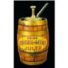 Image 1 : Ginger Mint Julep Wood Barrel Dispenser