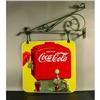 Image 1 : Coca Cola two sided Porcelain sign