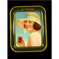1921 Coca Cola Tin Serving Tray