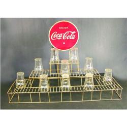 Rare Coca Cola Soda Glass Drying Stand