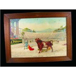 Bull Durham Tobacco Paper Sign