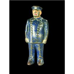 Cast Iron Still Bank, Policeman