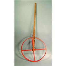 Lot of Two Toy Push Wheels