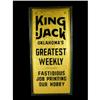 Image 1 : King Jack Reverse Glass Sign