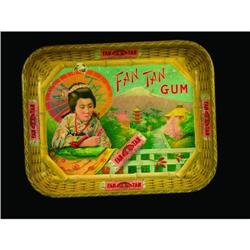 Fan Tan Gum Tin Serving Tray