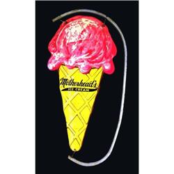 Motherheads Ice Cream tin sign