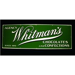 Whitmans Chocolate Porcelain Sign