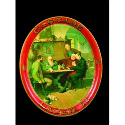 Cascade Lager Tin Serving Tray