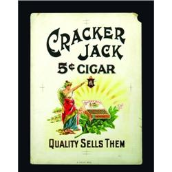 Rare Cracker Jack Cigar Printers Proof