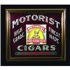 Image 1 : Motorist Cigars Reverse Glass Sign