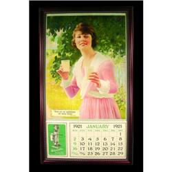 1921 Sharples Cream Separator Calendar