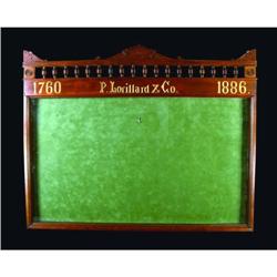 Rare P. Lorillard and Co. Walnut Case