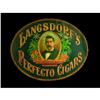 Image 1 : Langsdofs Perfecto Cigars Tin Sign