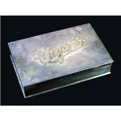 Sterling Silver Cigar Box