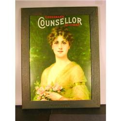 Cressmans Counsellor Cigar Sign