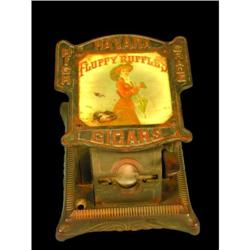 Fluffly Ruffles Cigar Cutter Match Dispenser